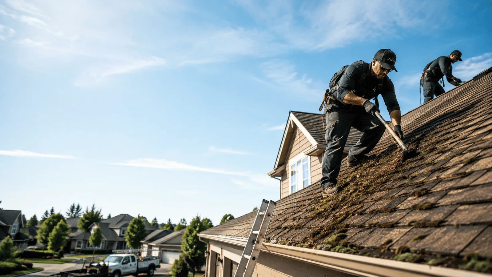 Roof Moss Removal in Exmore, VA near me